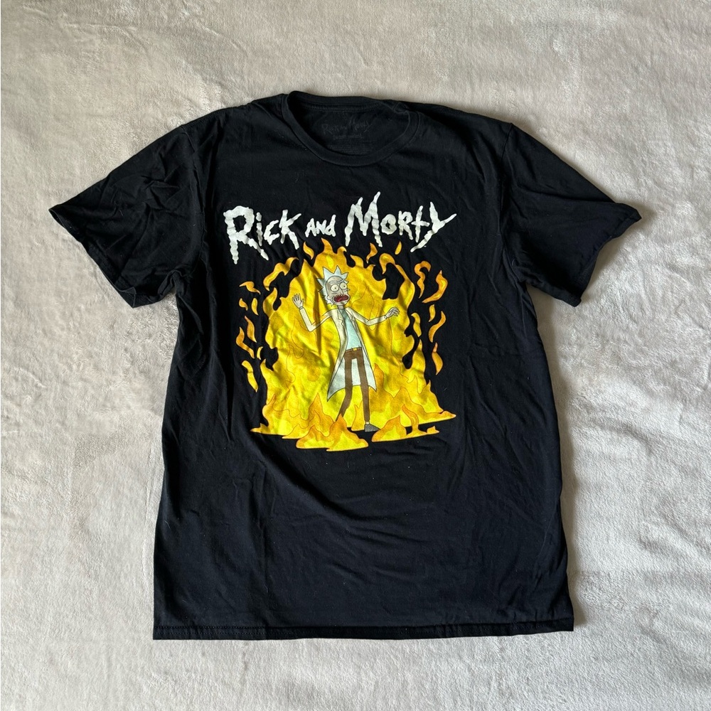 Rick and Morty Black T-Shirt